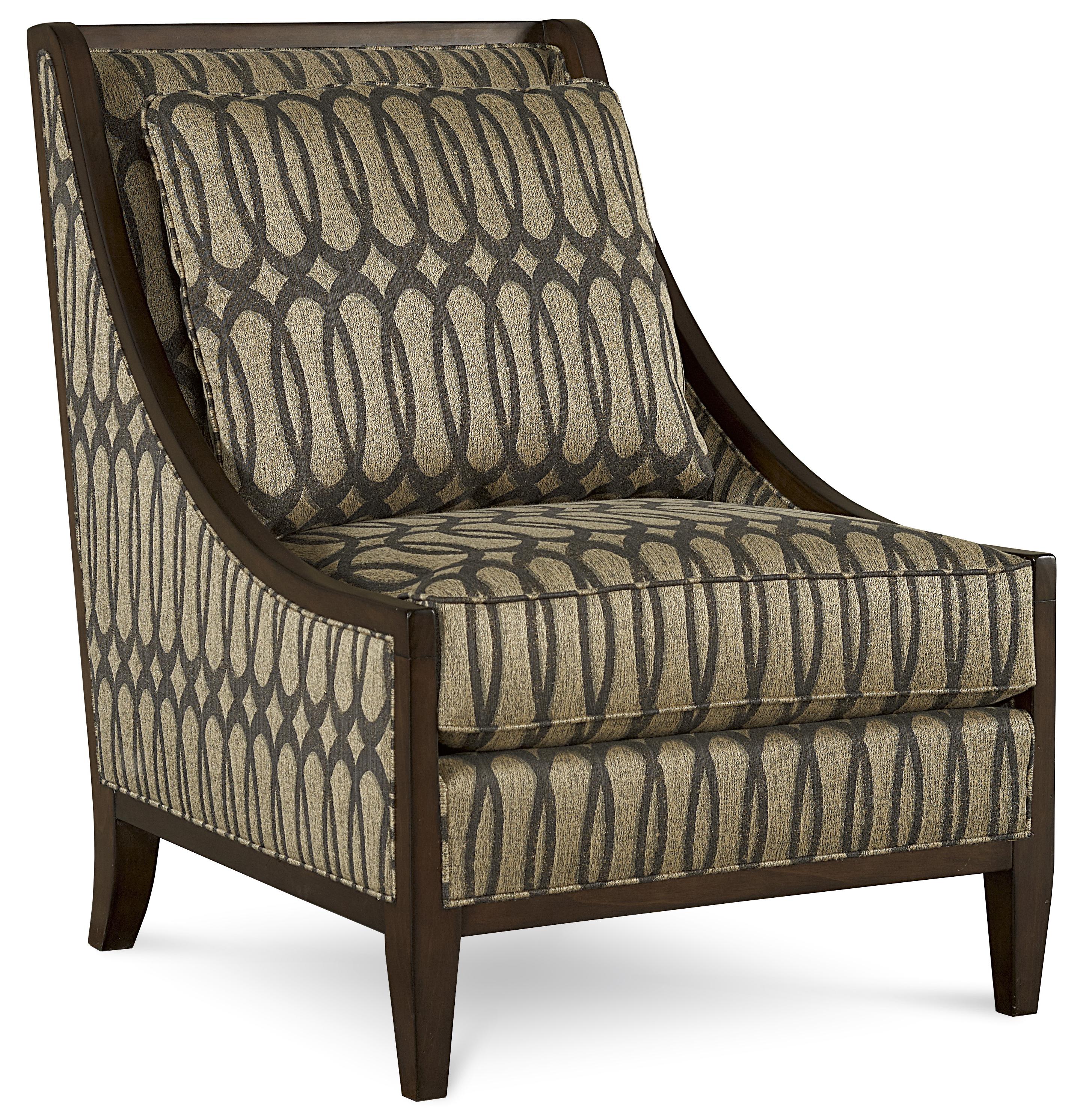 Exposed wood shop frame chair